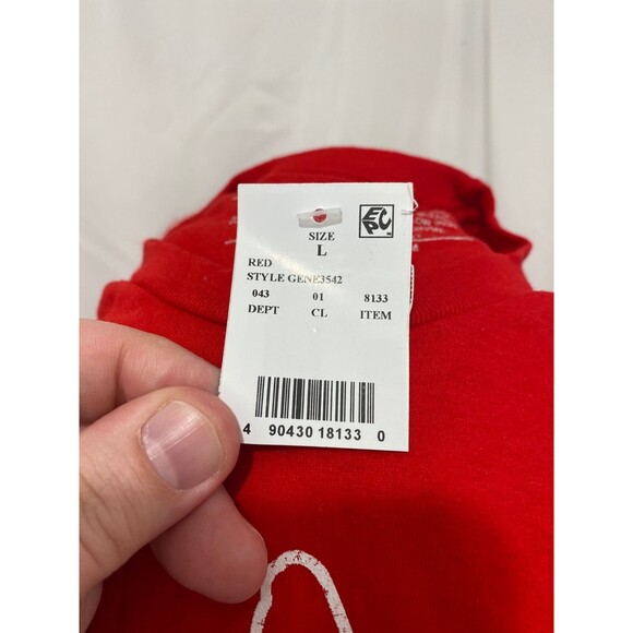 Fifth Sun Christmas Shirt Red I’ll Be Gnome for Christmas Themed Crewneck Adult - Picture 9 of 9